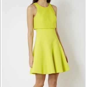 Karen Millen Crop Detail Mini Cocktail Dress DY152